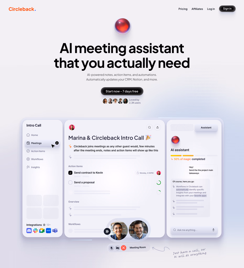 Mobile App Interface
