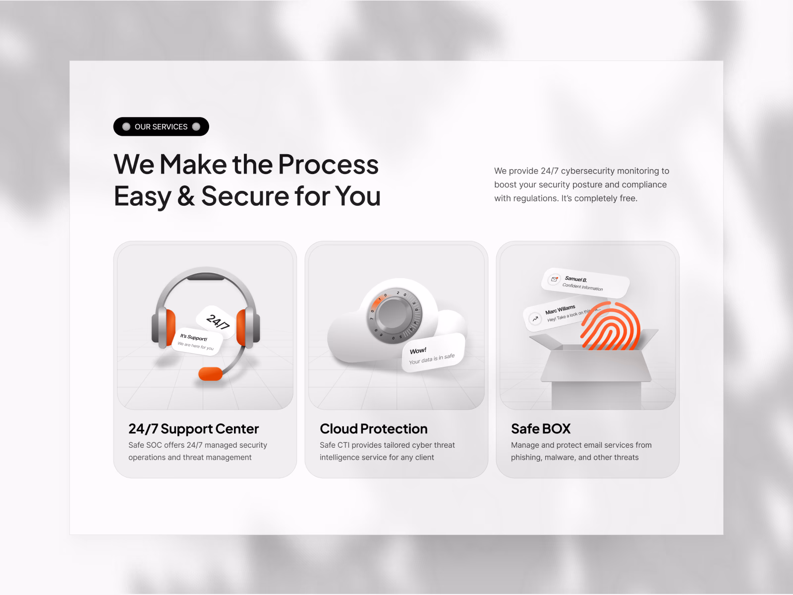 Services Overview UI